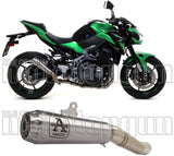 Terminale Di Scarico Con Omologazione Suono Pro-Race Titanio Titanio - Arrow Special Parts Compatibile Con Kawasaki Z 900 A2 (2019-2024)