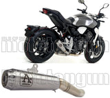 Terminale Di Scarico Con Omologazione Suono Pro-Race Nichrom Acciaio - Arrow Special Parts Compatibile Con Honda Cb 1000 R (2018-2024)
