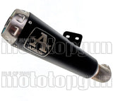 Terminale Di Scarico Con Omologazione Suono Pro-Race Nichrom Nero Acciaio - Arrow Special Parts Compatibile Con Ktm 890 Duke R (2020-2023)