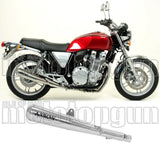 Terminale Di Scarico Con Omologazione Suono Pro-Racing Nichrom Acciaio - Arrow Special Parts Compatibile Con Honda Cb 1100 (2013-2016)