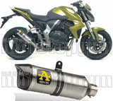 Terminale Di Scarico Con Omologazione Suono Thunder Titanio Carbonio - Arrow Special Parts Compatibile Con Honda Cb 1000 R (2008-2017)