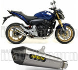 Terminale Di Scarico Con Omologazione Suono X-Kone Nichrom Carbonio - Arrow Special Parts Compatibile Con Honda Cbr 600 F (2011-2013)