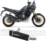 Terminale Di Scarico Con Omologazione Suono Indy-Race Evo Alluminio Nero Fondello Inox - Arrow Special Parts Compatibile Con Voge Valico 800 Dsx Rally (2025-2026)