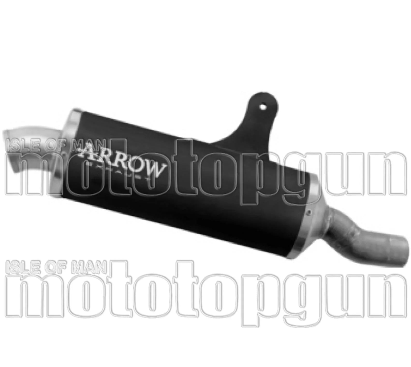 Terminale Di Scarico Con Omologazione Suono Indy Race Alluminio Nero - Arrow Special Parts Compatibile Con Benelli Trk 702 - X (2025-2026)