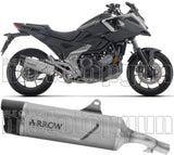 Terminale Di Scarico Con Omologazione Suono Indy-Race Evo Titanio Fondello Carby - Arrow Special Parts Compatibile Con Honda Nc 750 X (2025-2026)