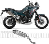 Terminale Di Scarico Senza Omologazione Suono Indy-Race Evo Titanio Fondello Carby - Arrow Special Parts Compatibile Con Kawasaki Kle 500 (2026)