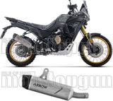 Terminale Di Scarico Con Omologazione Suono Indy-Race Evo Titanio Fondello Inox - Arrow Special Parts Compatibile Con Voge Valico 800 Dsx Rally (2025-2026)