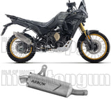 Terminale Di Scarico Con Omologazione Suono Indy-Race Evo Alluminio Nero Fondello Carby - Arrow Special Parts Compatibile Con Voge Valico 800 Dsx Rally (2025-2026)