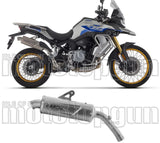 Terminale Di Scarico Con Omologazione Suono Indy-Race Evo Titanio - Arrow Special Parts Compatibile Con Voge Valico 900 Dsx (2024)
