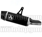 Terminale Di Scarico Con Omologazione Suono Indy-Race Alluminio Nero Carbonio - Arrow Special Parts Compatibile Con Honda Xl 750 Transalp (2023-2024)