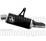 Terminale Di Scarico Con Omologazione Suono Indy-Race Alluminio Nero Acciaio - Arrow Special Parts Compatibile Con Honda Xl 750 Transalp (2023-2024)