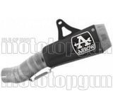 Terminale Di Scarico Non Catalizzato E Con Omologazione Suono Pro-Race Alluminio Nero Acciaio - Arrow Special Parts Compatibile Con Kawasaki Zx-10R (2021-2024)