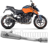 Exhaust Tip With Noise Certification Pro-Race Nichrom - Arrow Special Parts Compatible With Ktm 125 Duke (2024-2026)
