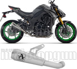 Terminale Di Scarico Con Omologazione Suono Pro-Race Nichrom Fondello Inox - Arrow Special Parts Compatibile Con Kawasaki Z 1100 (2025-2026)