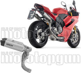 Terminale Di Scarico Con Omologazione Suono Titanio - Arrow Special Parts Compatibile Con Ducati Panigale V2 - S (2025-2026)