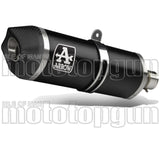 Terminale Di Scarico Non Catalizzato E Con Omologazione Suono Race-Tech Alluminio Nero Carbonio - Arrow Special Parts Compatibile Con Honda Forza 350 (2021-2024)