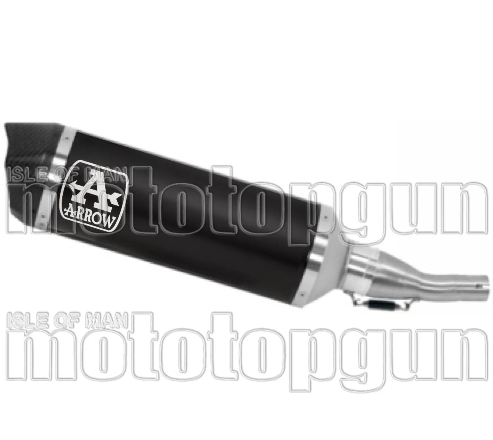 Terminale Di Scarico Catalizzato E Con Omologazione Suono Urban Alluminio Nero Carbonio - Arrow Special Parts Compatibile Con Yamaha Tricity 300 (2021-2024)