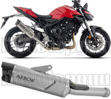 Terminale Di Scarico Con Omologazione Suono Indy-Race Evo Titanio Fondello Carby - Arrow Special Parts Compatibile Con Honda Cb 1000 Hornet (2025-2026)