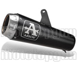 Terminale Di Scarico Con Omologazione Suono Pro-Race Nichrom Nero - Arrow Special Parts Compatibile Con Cfmoto 800 Nk (2023-2025)