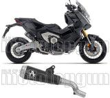 Terminale Di Scarico Con Omologazione Suono Pro-Race Nichrom Nero - Arrow Special Parts Compatibile Con Honda X-Adv 750 (2025-2026)