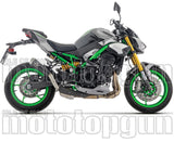 Terminale Di Scarico Con Omologazione Suono Pro-Race Nichrom Nero - Arrow Special Parts Compatibile Con Kawasaki Z 900 (2025-2026)
