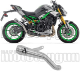Terminale Di Scarico Con Omologazione Suono Pro-Race Titanio - Arrow Special Parts Compatibile Con Kawasaki Z 900 (2025-2026)