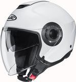 Casco Urban Per Moto Hjc I40N Advanced Polycarbonate Bianco Perlato Taglia 06 Xs
