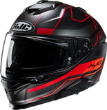 Casco Integrale Per Moto Hjc I71 Advanced Polycarbonate Mc1Sf Iorix Taglia 07 S
