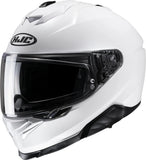 Casco Integrale Per Moto Hjc I71 Advanced Polycarbonate Bianco Perlato Taglia 09 L