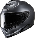 Full-Face Motorcycle Helmet Hjc I71 Advanced Polycarbonate Semi Flat Anthracite Size 09 L