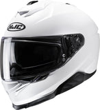 Casco Integrale Per Moto Hjc I71 Advanced Polycarbonate Bianco Perlato Semiopaco Taglia 11 Xxl
