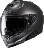 Casco Integrale Per Moto Hjc I71 Advanced Polycarbonate Titanio Semiopaco Taglia 08 M