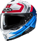 Casco Integrale Per Moto Hjc I71 Advanced Polycarbonate Mc21 Viz Taglia 10 Xl