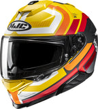 Casco Integrale Per Moto Hjc I71 Advanced Polycarbonate Mc3Sf Viz Taglia 10 Xl