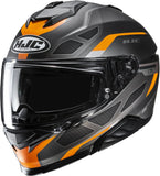 Casco Integrale Per Moto Hjc I71 Advanced Polycarbonate Mc7Sf Zest Taglia 07 S