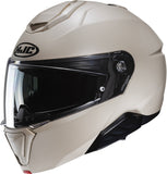 Flip-Up Motorcycle Helmet Hjc I91 Advanced Polycarbonate Composite Semi Flat Sand Size 11 Xxl