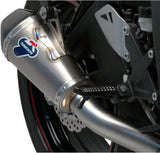 Terminale Di Scarico Con Omologazione Suono Relevance Titanio Coppa Carbonio - Termignoni Compatibile Con Kawasaki Zx-10R (2010-2012)