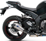 Terminale Di Scarico Con Omologazione Suono Relevance Titanio Coppa Carbonio - Termignoni Compatibile Con Kawasaki Zx-10R (2010-2012)