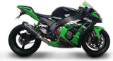 Impianto Di Scarico Completo Senza Omologazione Suono Relevance Carbonio Coppa Carbonio - Termignoni Compatibile Con Kawasaki Zx-10R (2010-2018)