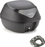 Top Case K29Nt + Rear Rack - Kappa Moto Compatible With Piaggio Mp3 530 Exclusive Hpe (2022-2023)