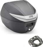 Top Case K3000N + Rear Rack - Kappa Moto Compatible With Suzuki An 400 Burgman (2006-2016)