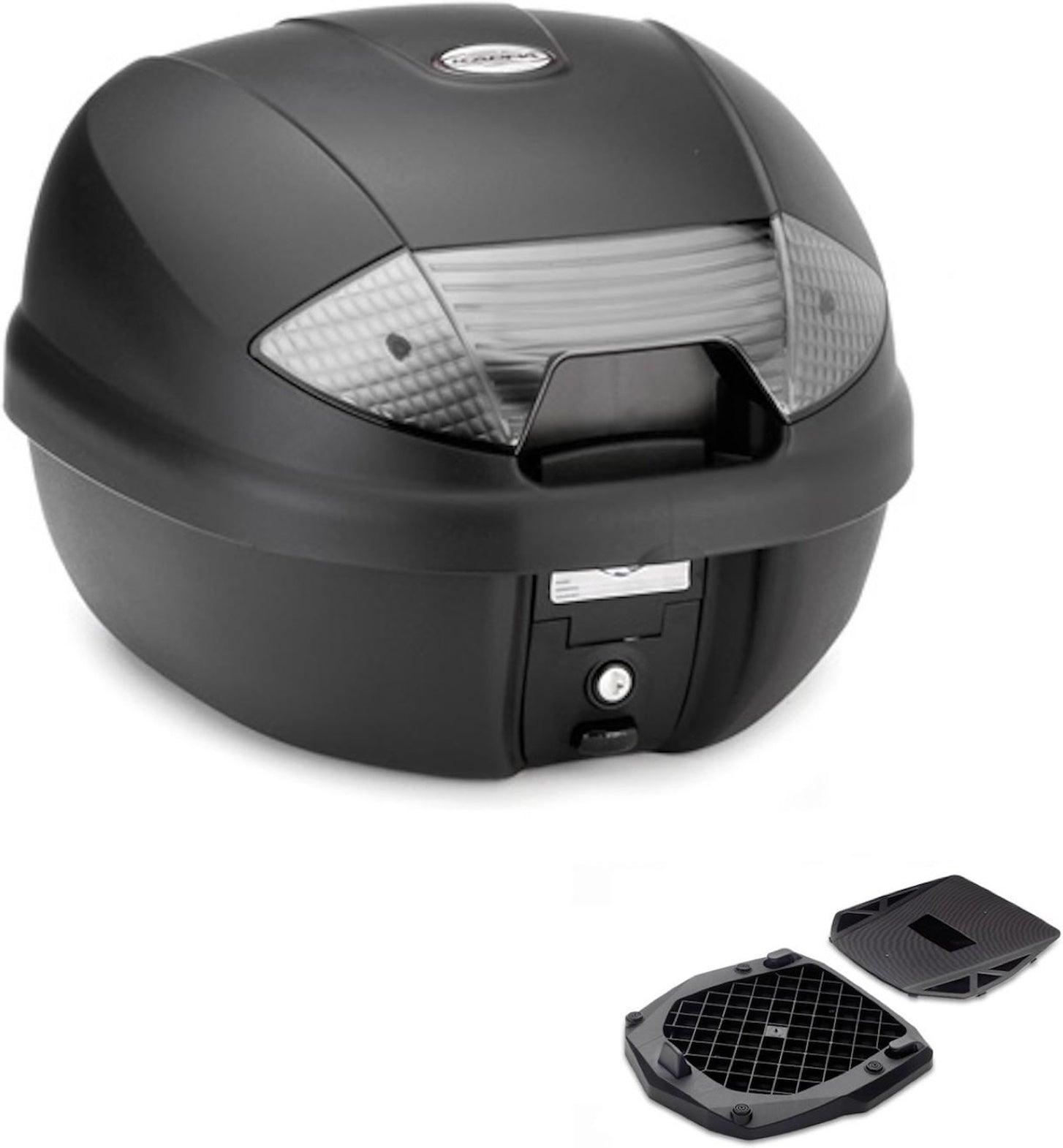 Top Case K30Nt + Rear Rack - Kappa Moto Compatible With Moto Morini Seiemmezzo Str 650 (2022-2023)