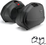 Side Cases K33N + Side Cases Holder - Kappa Moto Compatible With Suzuki Gsf 1250 Bandit - S (2007-2011)