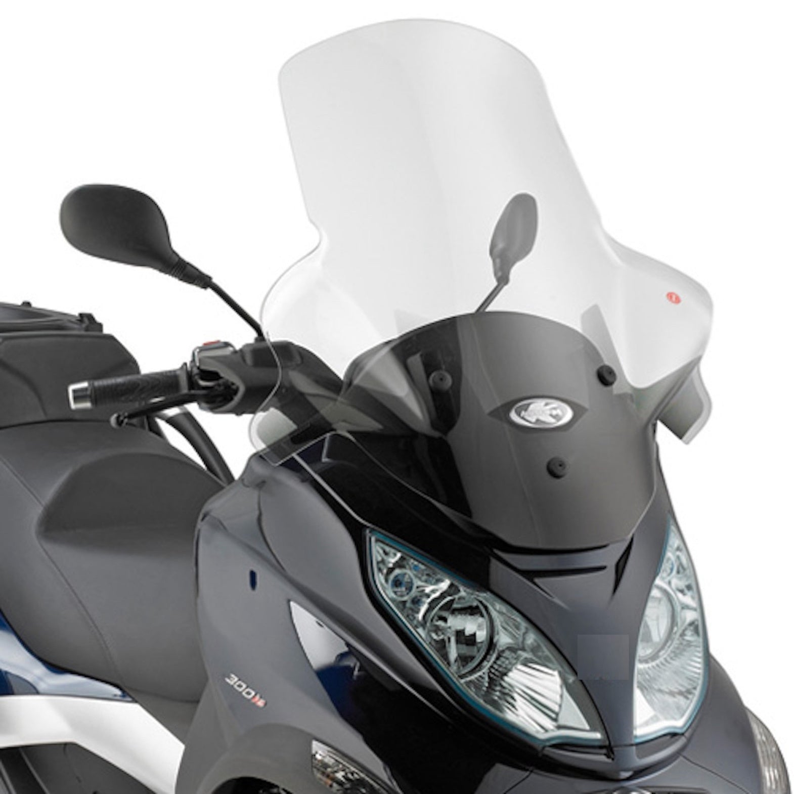 Wind-Screen - Kappa Moto Compatible With Piaggio Mp3 500 Business (2012-2013)