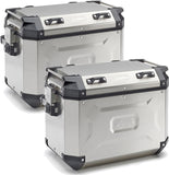 Valigie Laterali Kfr48A K’Force Alluminio Monokey Kappa Moto Alluminio Taglia 48 + 48 Lt
