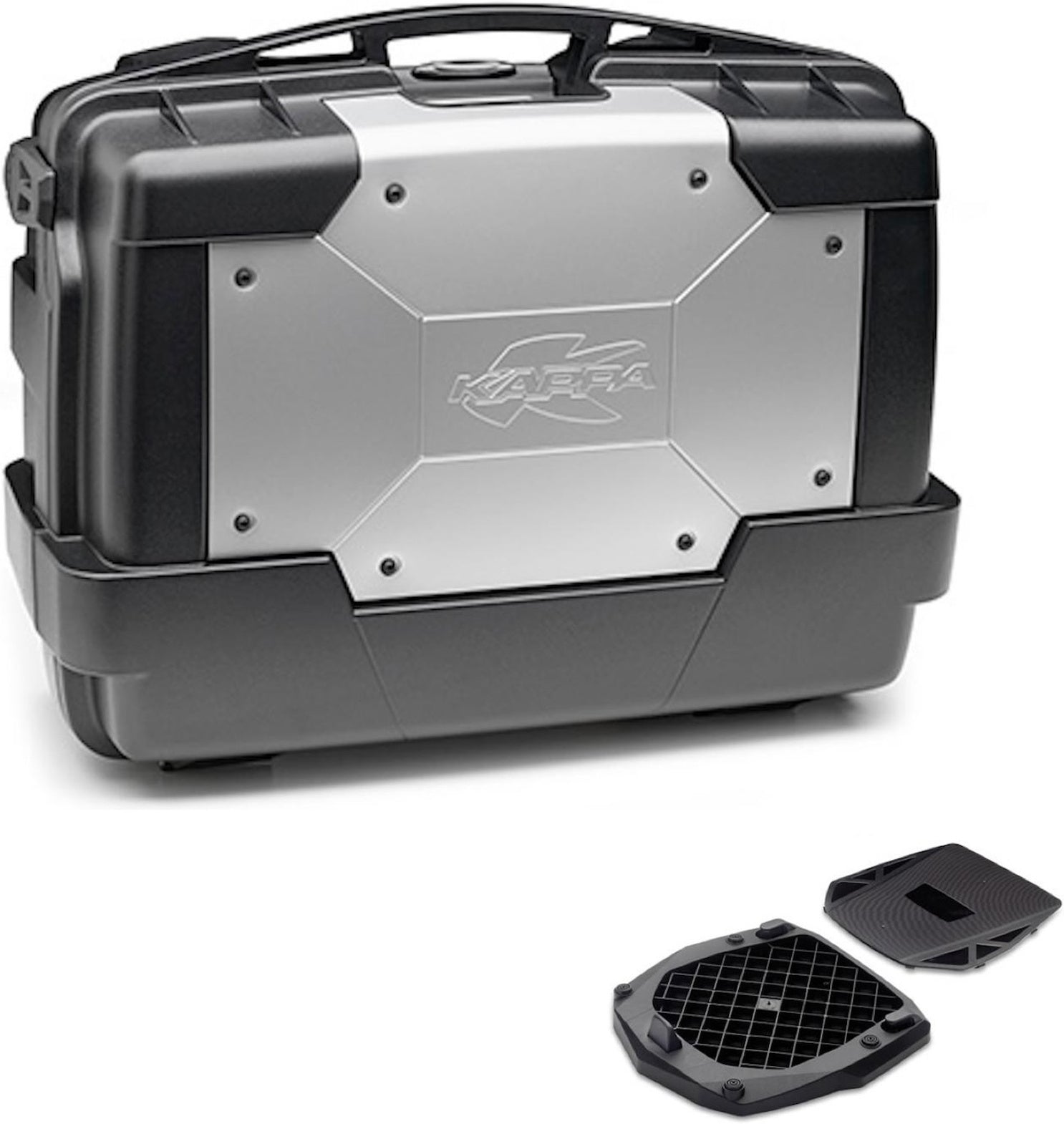 Top Case Kgr33 + Rear Rack Garda - Kappa Moto Compatible With Triumph Street Twin 900 (2016-2022)
