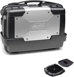 Top Case Kgr33 + Rear Rack Garda - Kappa Moto Compatible With Suzuki Dl 650 V-Strom L2 (2011-2016)