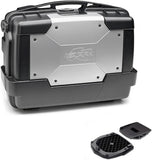 Valigia Kgr33 Garda 33 Lt + Attacco Posteriore Monokey - Kappa Moto Compatibile Con Bmw R 1100 Rs (1994-1998)