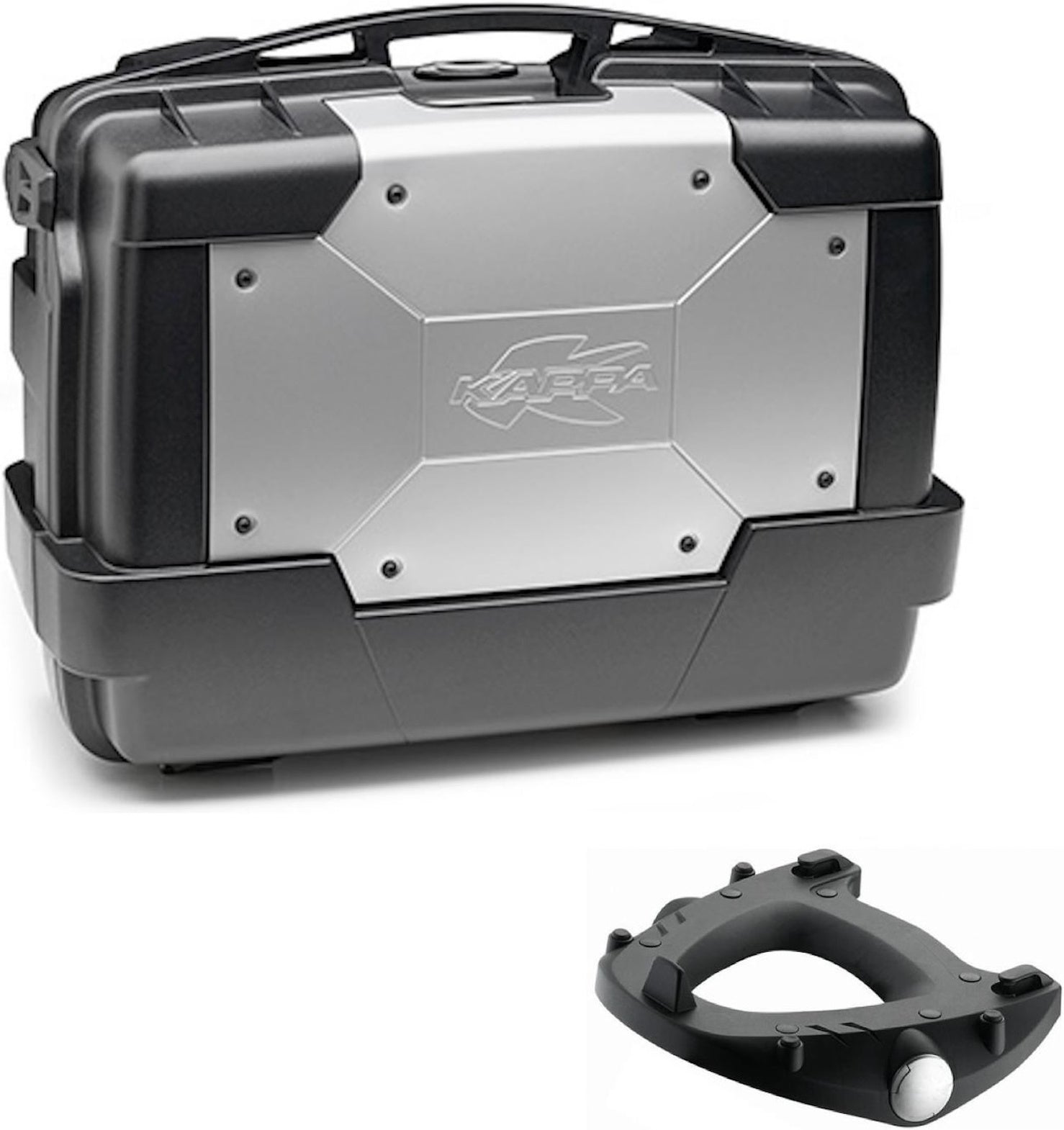 Top Case Kgr33 + Rear Rack Garda - Kappa Moto Compatible With Kymco Downtown 350 I Abs (2015-2023)