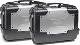 Side-Cases Kgr33Pack2 Garda 33 Lt + Side-Case Holder Monokey - Kappa Moto Compatible With Honda Crf 1100 L Africa Twin Adventure Sports (2020-2022)